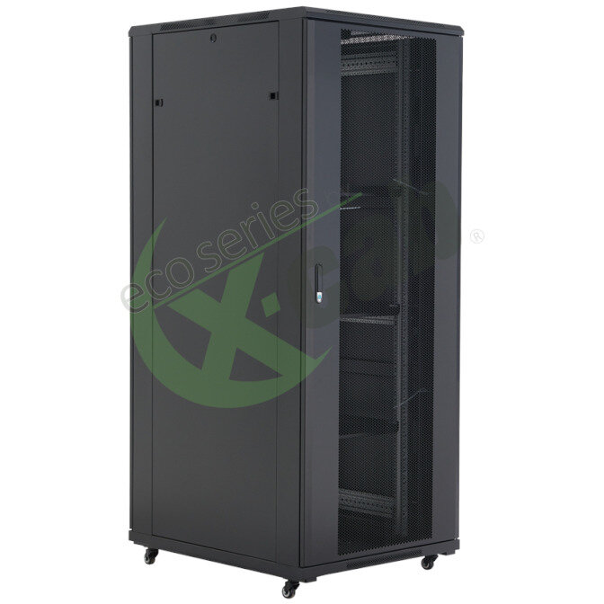 Cabinet Metalic Eco Xcab 19inch 22U Black