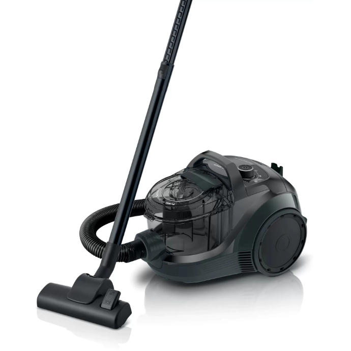 Aspirator  fara Sac BGC21X200 Serie 4 Tehnologie Power AirCycle  Filtru HEPA 13 2L 550W 27.5kWh/an Negru