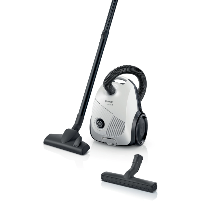 Aspirator  cu Sac BGLS2WH1H  Seria 2 600W 3.5L 80dB Alb