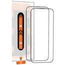Orange Screen Guard compatibil cu iPhone 15 Plus Black