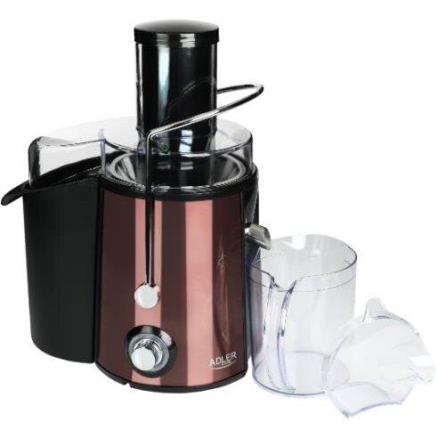 Storcator de Fruncte si Legume AD 4129 1000W Recipient Suc 1L Recipient Pulpa 2L 2 Viteze Negru/Cupr
