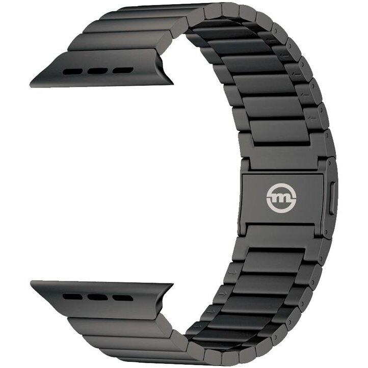 Curea Smartwatch compatibila cu Apple Watch 4/5/6/7/8/9/SE/Ultra1/2 42/44/45/49mm Black