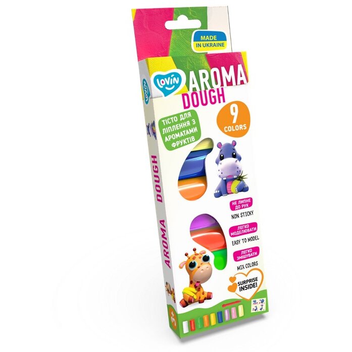 Set Plastilina Lovin Aroma 9 Culori x 15gr