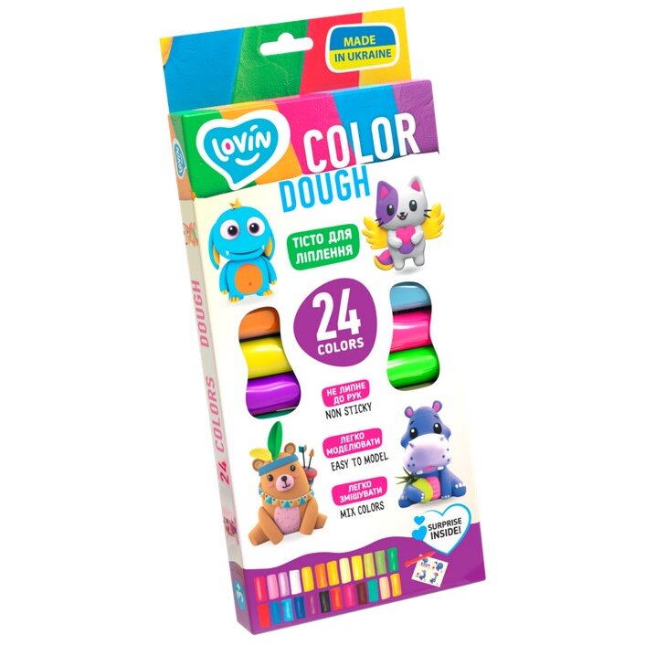 Set Plastilina Lovin Shine & Aroma 24 Culori x 15gr