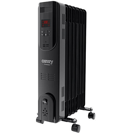 Radiator CR 7812  Ulei 7 Elementi 1500W Negru