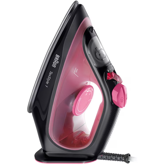 Fier Calcat exStyle 1 SI1070PU  2000W  Abur Variabil 25g/min  Jet Abur 130g/min  Rezervor 220ml  Talpa Ceramica  Sistem Antipicurare Violet