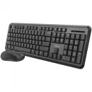 Kit Tastatura si Mouse Trust Ody II Wireless Negru