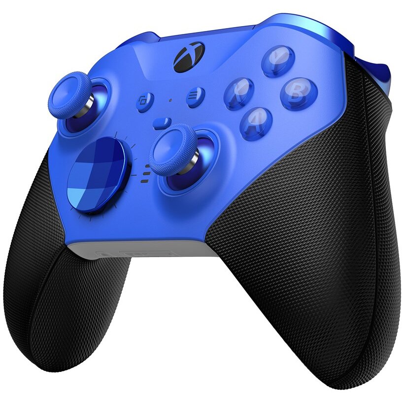 Gamepad Xbox Elite Series 2 Bluetooth USB Analog Digital PC Xbox One Xbox One S Xbox One X Xbox Series S Xbox Series X Albastru