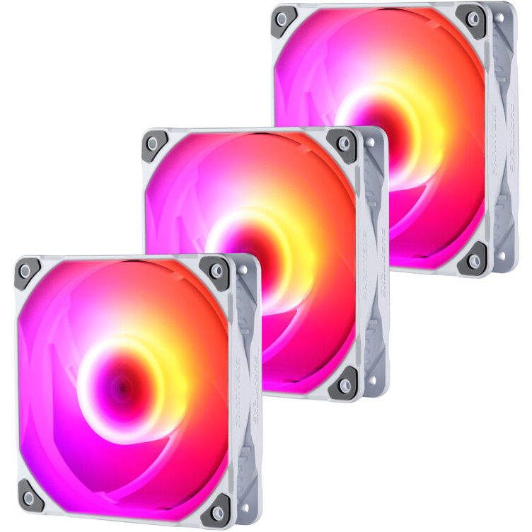 Ventilator M25 PWM D-RGB  3Pack - 120mm