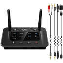 Transmitator/Receptor Audio 1Mii Bluetooth 5.0 Antena Duala Dual Stream Bypass 3 In 1 Aux 3.5/Rca/Optic Negru