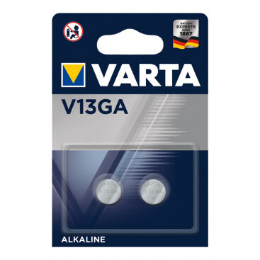 Baterie Alcalină Varta V13GA / LR44 155mAh 1.5V Set 2xBuc
