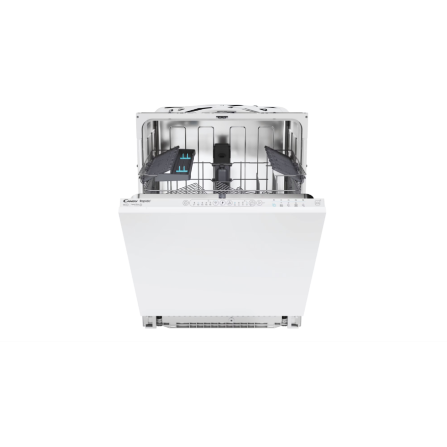 Masina De Spalat Vase Incorporabila Rapido 13 Seturi 5 Programe Clasa E WiFi+Ble Wash & Dry 49 Motor Speed-Drive Inverter 60cm Alb