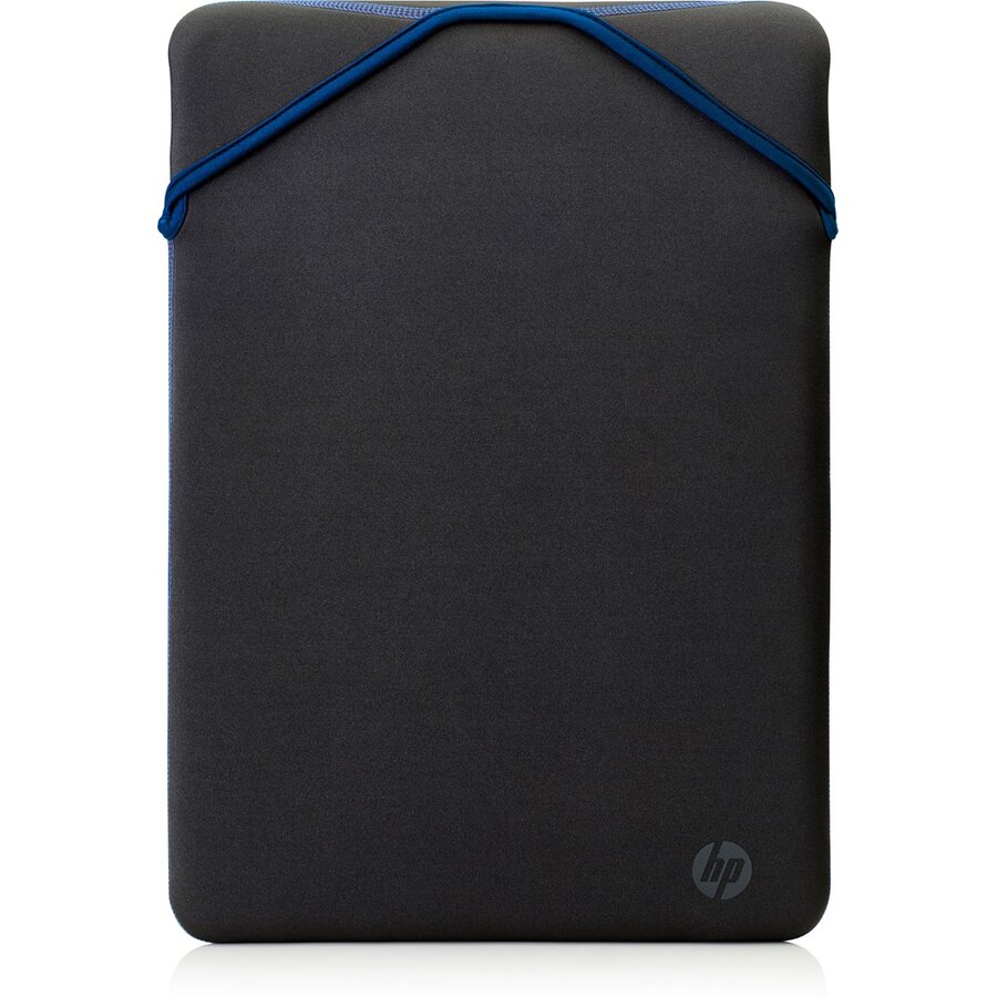 Geanta Laptop Reversible Protective 15.6inch Negru/Albastru