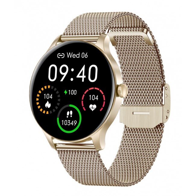 Smartwatch Classy Gold Steel