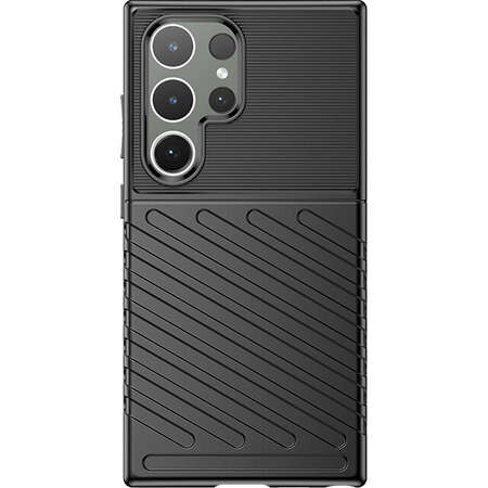 Husa OEM Thunder Neagra pentru Samsung Galaxy S24 Ultra S928
