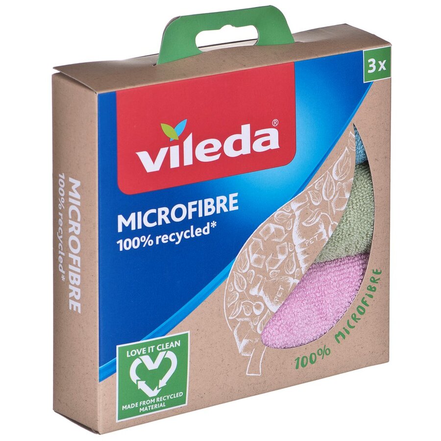 Laveta Microfibre 100% Recycled 3pcs.