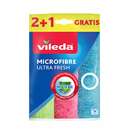 Laveta Microfibre VILEDA Ultra Fresh 3pcs.