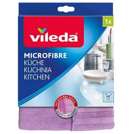 Laveta Microfibre VILEDA Bucatarie 2in1 Mov