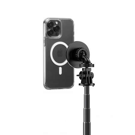 Selfie Stick TECH-PROTECT L06S, Bluetooth, MagSafe, Telecomanda, Negru