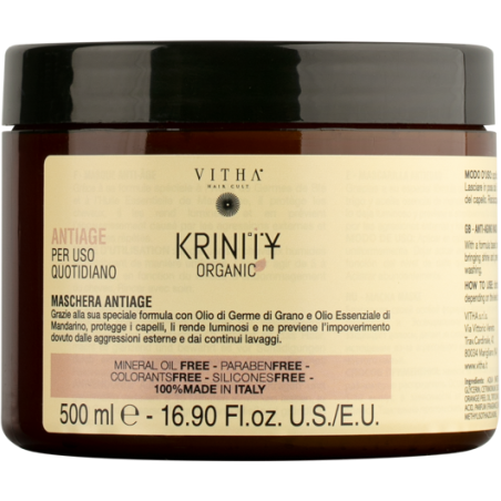 Masca Pentru Par Krinity Organic Antiage 500ml