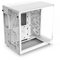 Carcasa NZXT H6 Flow RGB Compact Dual-Chamber MiddleTower Alb