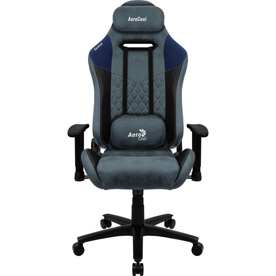 Scaun Gaming DUKE AeroSuede Blue