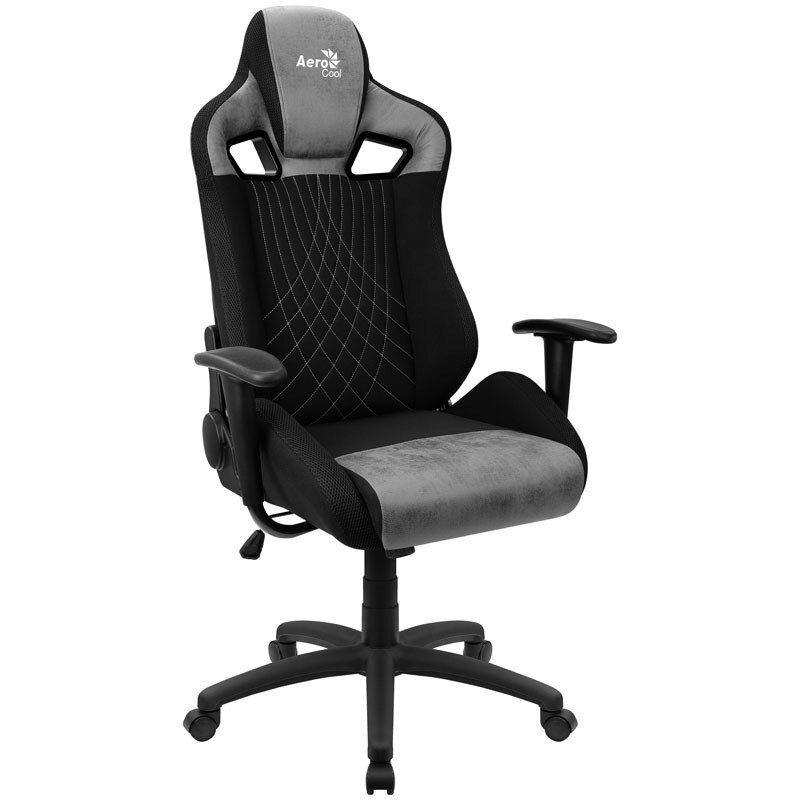 Scaun Gaming EARL AeroSuede Stone Gray