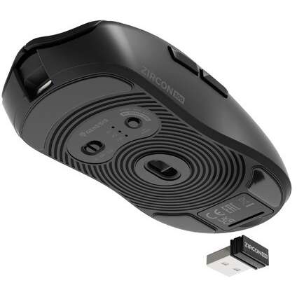 Mouse Genesis Zircon 500 Wireless Negru