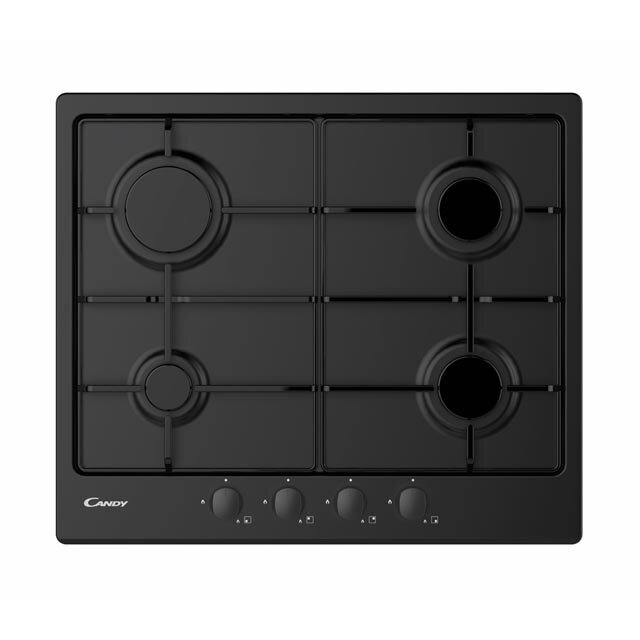 Plita Incorporabila Gaz 4 Arzatoare 60cm Negru
