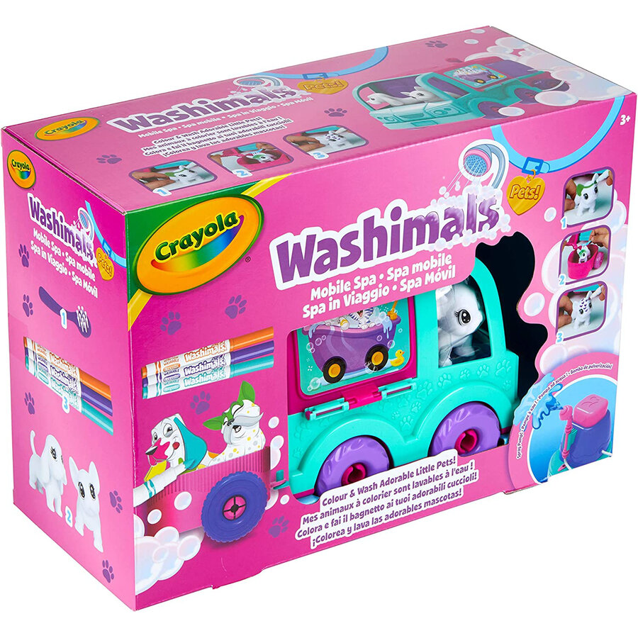 Set Spa Mobil  Animale  Companie Washimals Multicolor