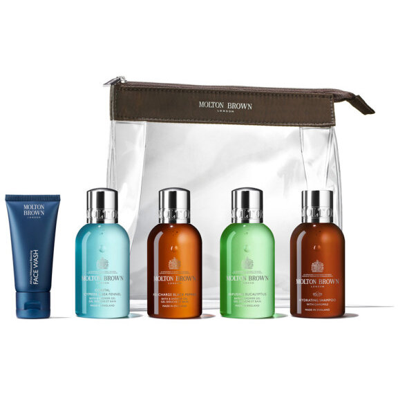 Set Travel The Refreshed Adventurer 3 X Gel De Dus 100Ml + Sampon 100Ml + Curatare Fata 30Ml