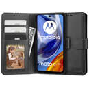 Wallet Neagra pentru Motorola Moto E32s / E32 / G22