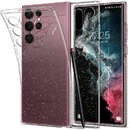 Liquid Crystal Glitter Transparenta ACS03913 pentru Samsung Galaxy S22 Ultra 5G S908