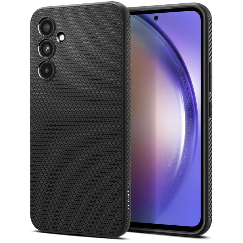 Husa Spigen Liquid Air Neagră ACS05885 pentru Samsung Galaxy A54 A546