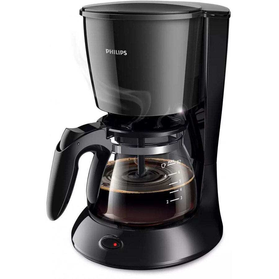 Cafetiera Daily Collection HD7432/20 0.6l 7xCesti Negru