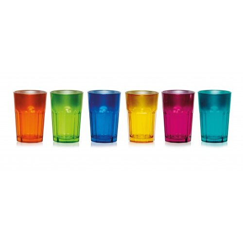 Pahar de Apa MEDINA din Sticla Colorata 380ml