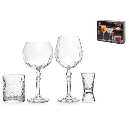 Set 4 Pahare Cocktail Luxion Eco Crystal Glass 530ml