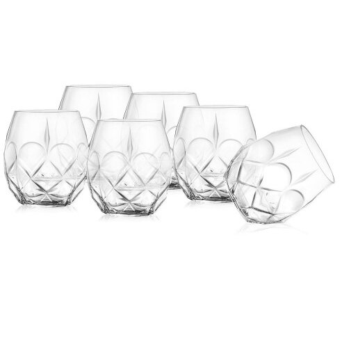 Set 6 Pahare Apa Alkemist Ideale pentru Apa si Cocktail-uri 38cl