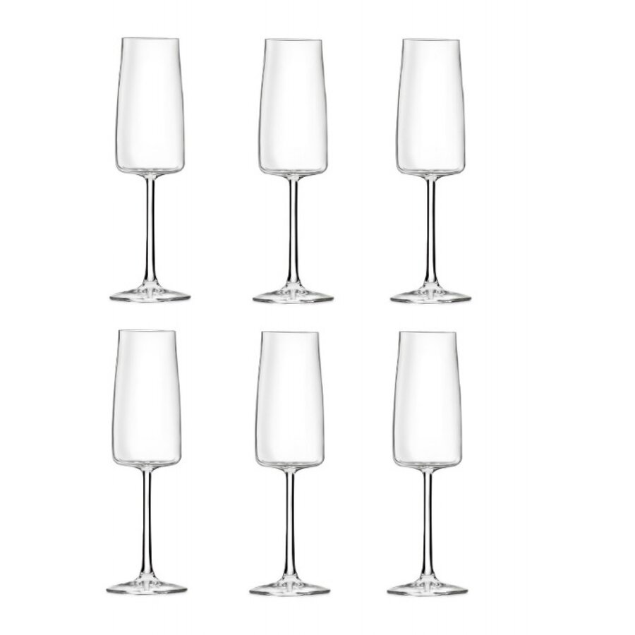 Set 6 Pahare cu Picior pentru Sampanie Essential E30 30cl
