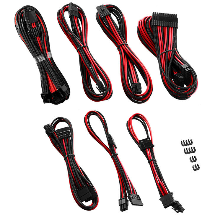 Set Cablu Black Red