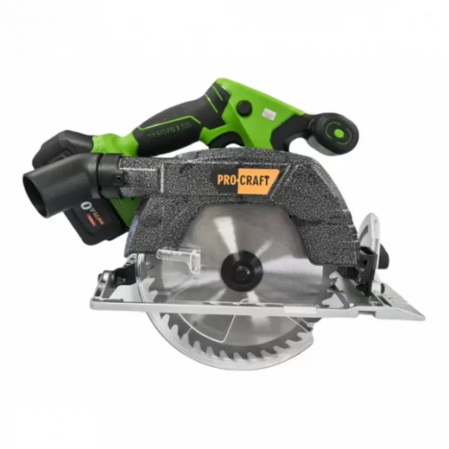 Fierastrau Circular ProCraft PCA20 Acumulator 5000RPM 2300W Verde