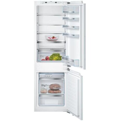 Combina Frigorifica Incorporabila KIS86AFE0 Low Frost 266L H 177CM Clasa E Alb