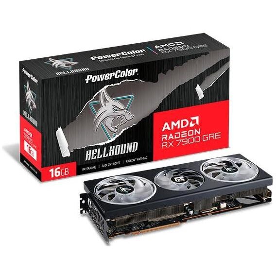 Placa Video Radeon RX 7900 GRE Hellhound 16GB GDDR6  256bit