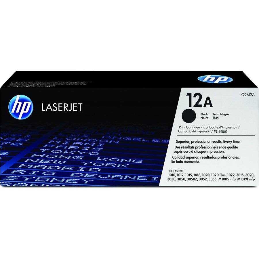 Toner 12A  Original  Negru