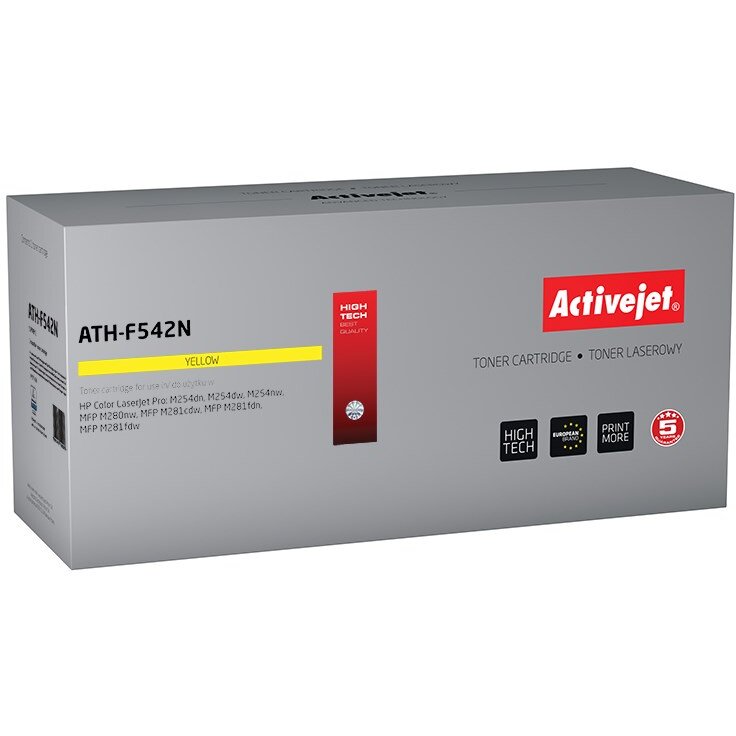 Toner ActiveJet ATH-F542N Compatibil Galben