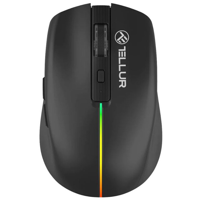 Mouse Wireless Silent Click Black