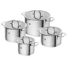 Oale Set De 4 Din Inox Argintiu