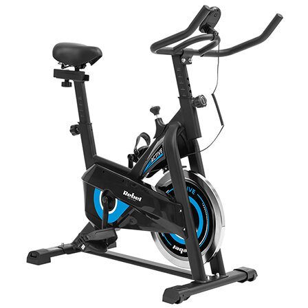Bicicletă Spinning Rebel ACTIVE Afișaj LCD Greutate Maximă Utilizator 100kg Negru