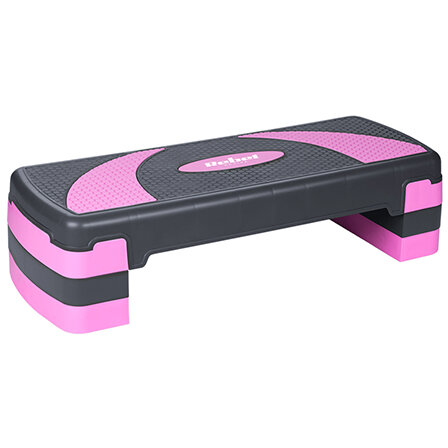 Stepper Aerobic Rebel ACTIVE 3x Nivele PP Gri/Violet