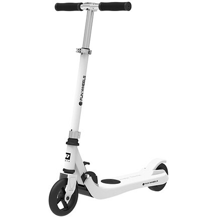 Trotineta Electrica Pentru Copii Fun Wheels Pliabila Alb